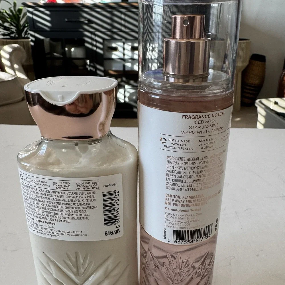 Bath & Body Works Pure Wonder Set Lotion and Fragrance Mist Full Size New BBW